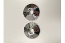 Bulk Bag of Pipe Rosette/ Covers – Silver Plastic – STR202B
